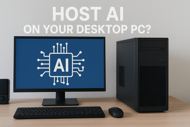 Run an AI on your Desktop PC?